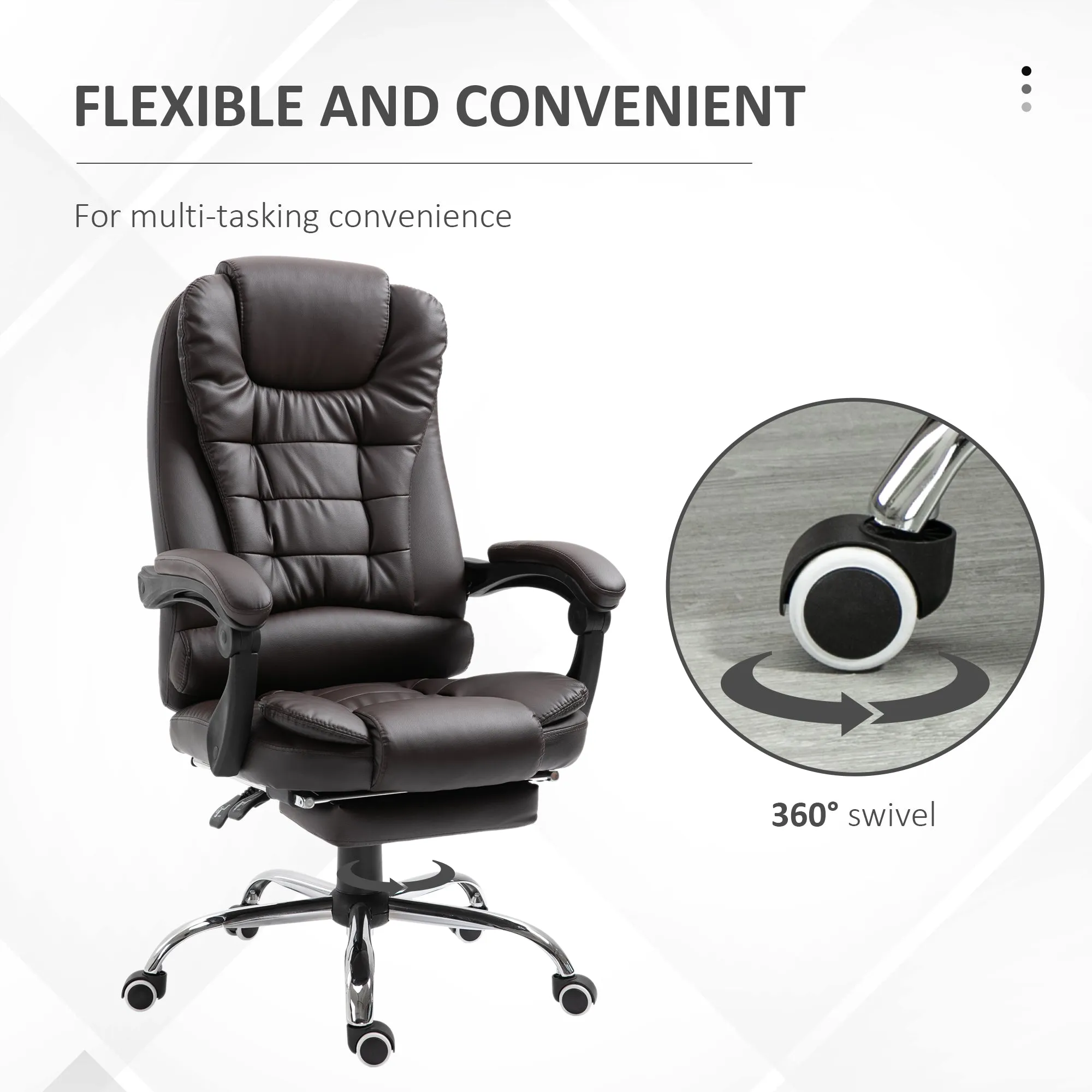 PU Leather Executive Office Chair