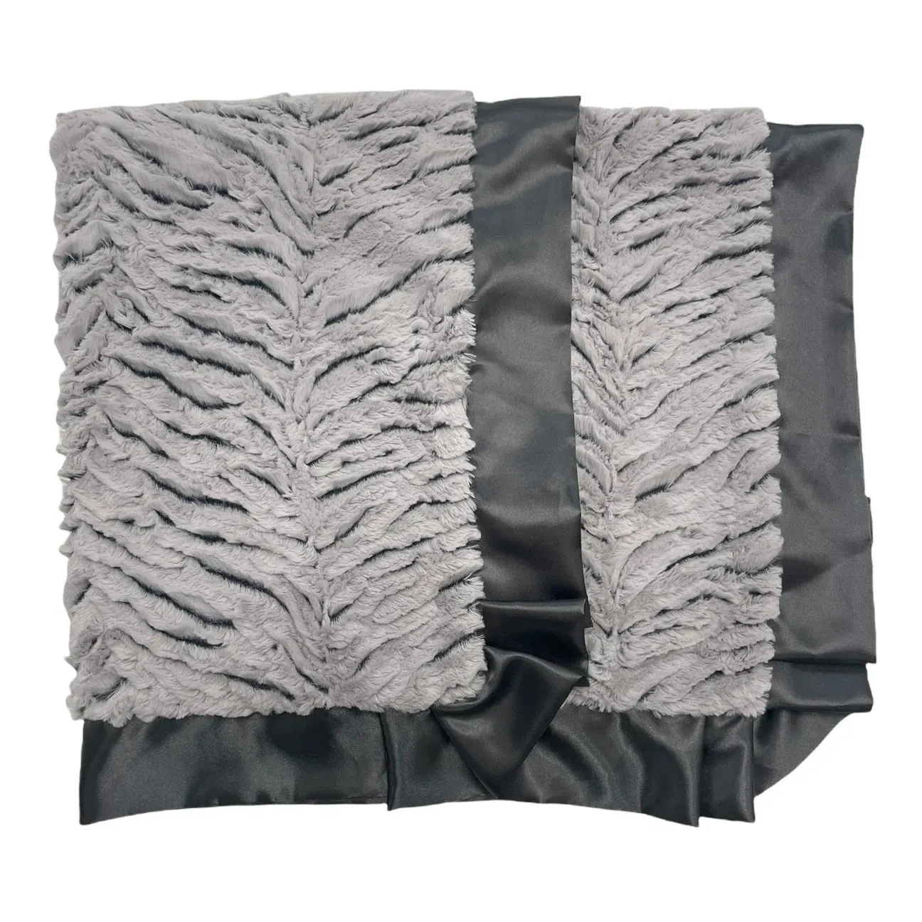 Rockin' Royalty Receiving Blanket (34"x 34") / Ziggy Gray