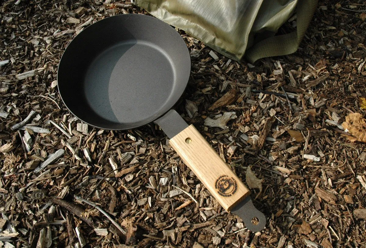 Shropshire Made 8” Iron Pan with Satchel