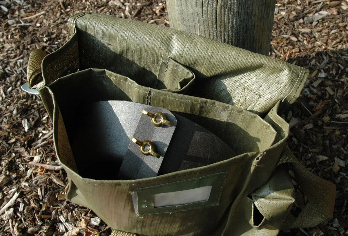 Shropshire Made 8” Iron Pan with Satchel