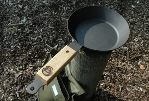 Shropshire Made 8” Iron Pan with Satchel