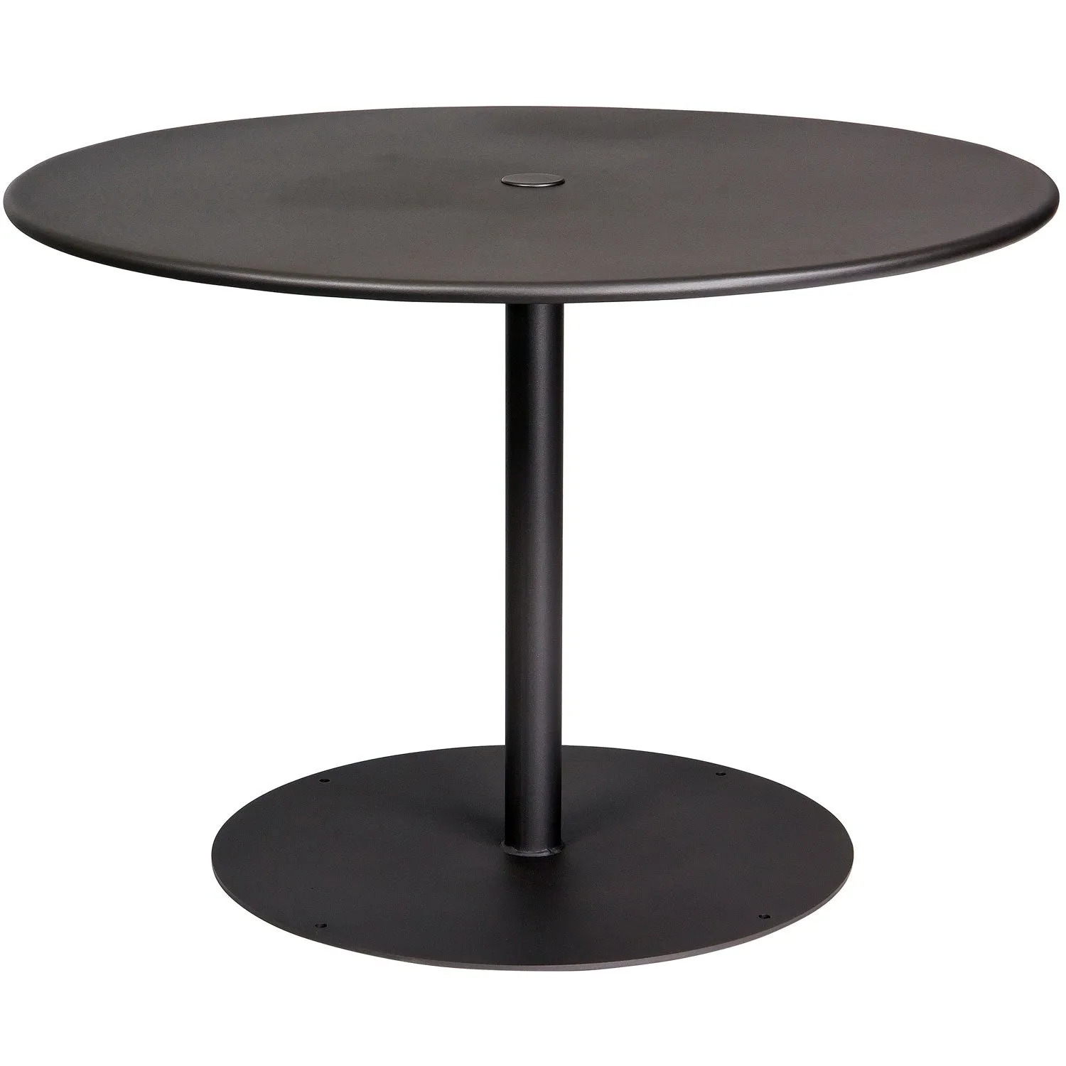 Solid Iron Top 42" Round Umbrella Table