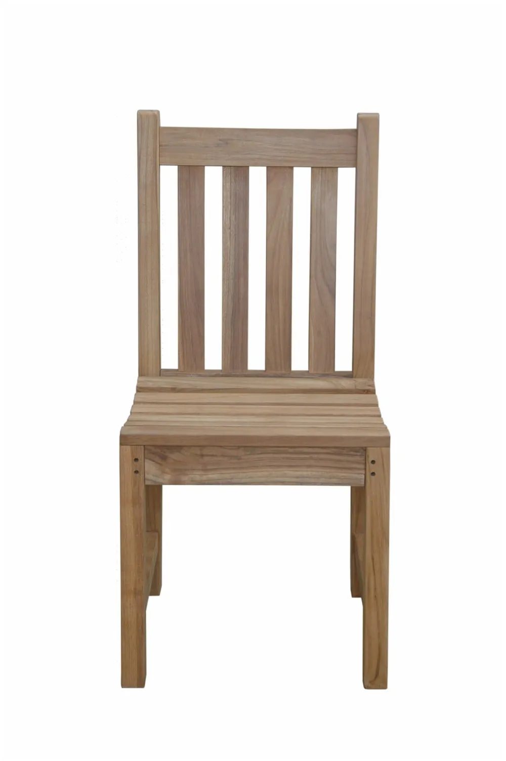 Solid Teak Braxton Dining Chair, 36 H x 17.25 W x 20 L, Delivered Free In 5 - 9 Working Days.