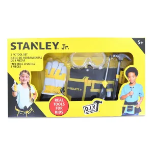 Stanley Jr Tool Bag With 5 Piece Set | Screwdrivers | Hammer | Measure | Goggles