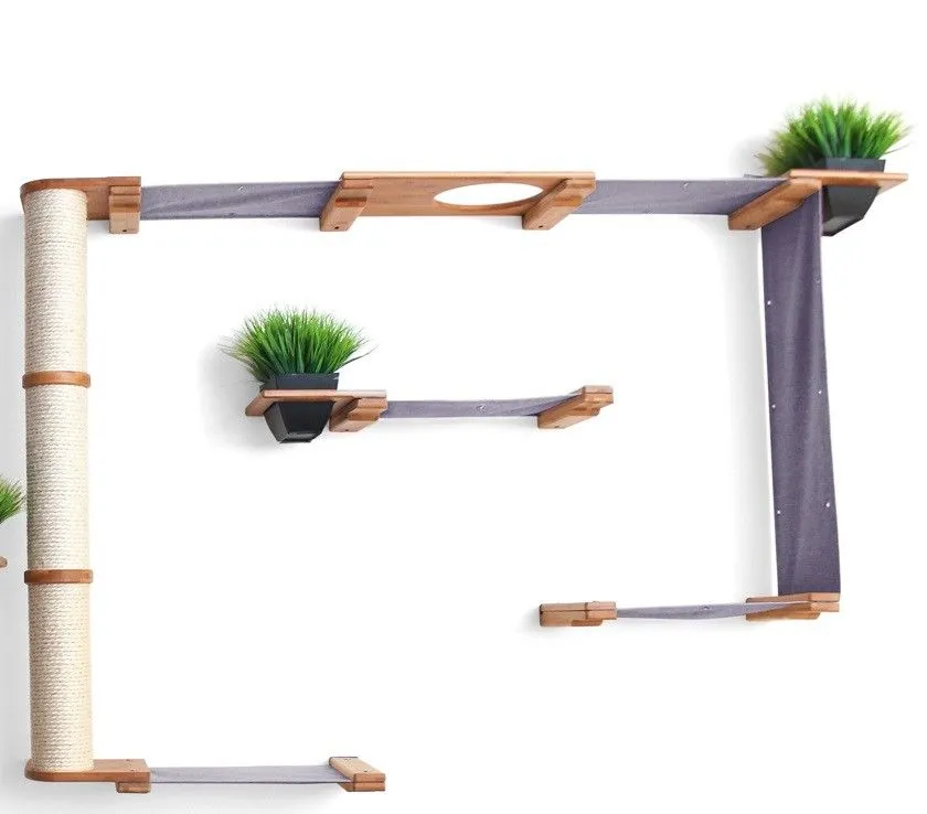 The Gardens Cat Condo (Wall-Mounted Cat Tree) - by Catastrophic Creations