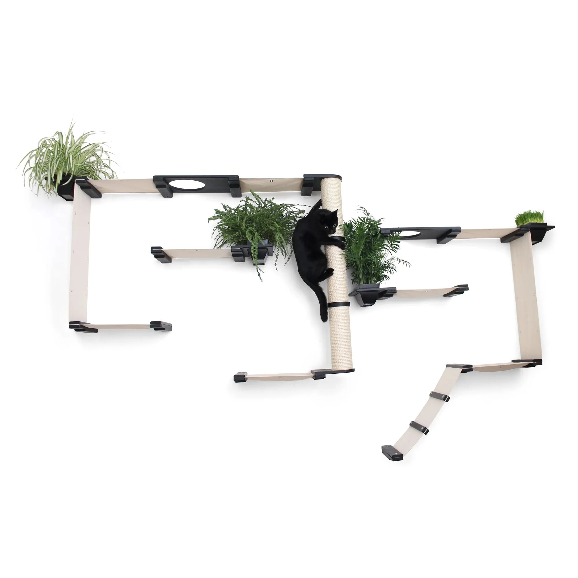 The Gardens Cat Condo (Wall-Mounted Cat Tree) - by Catastrophic Creations