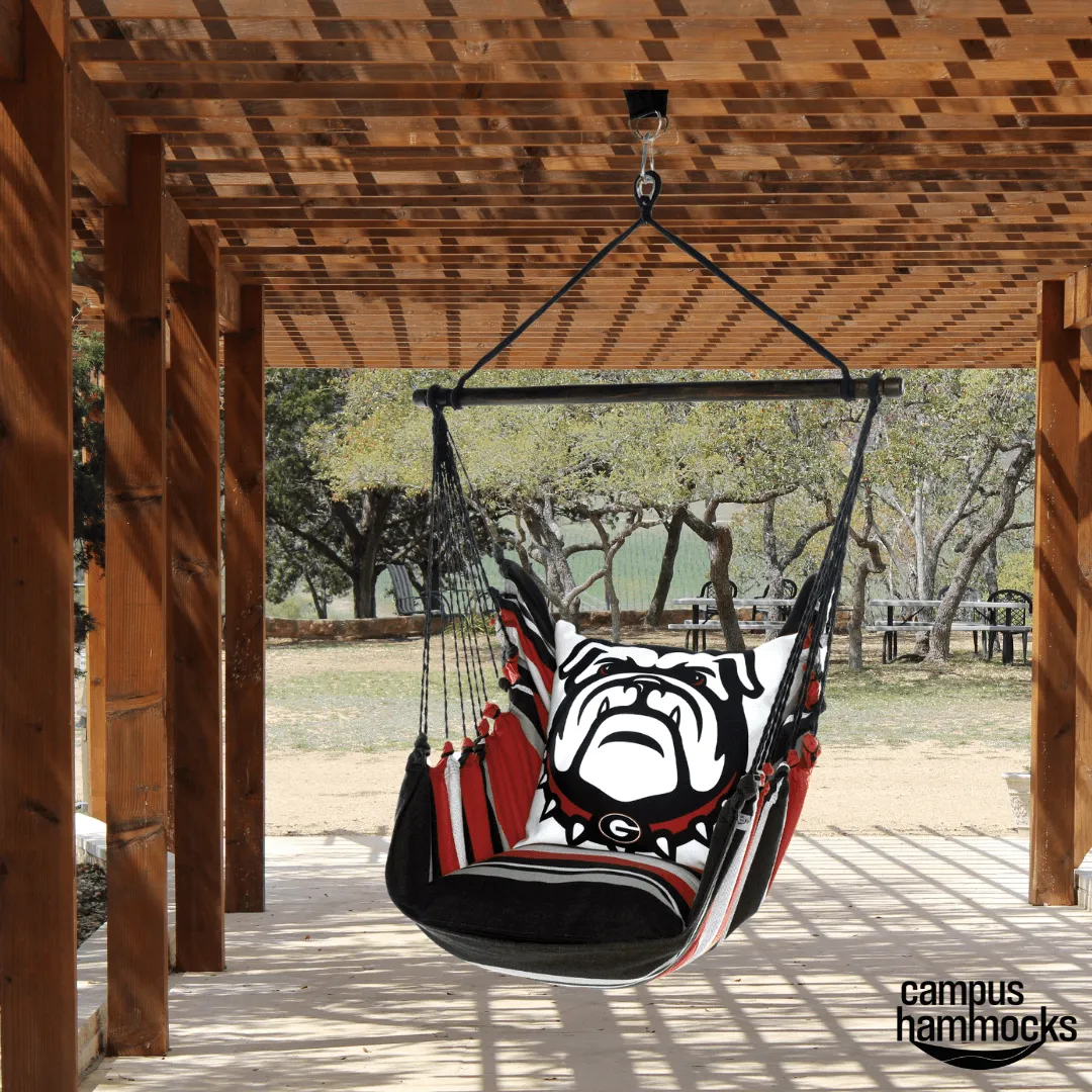 University of Georgia UGA BULLDOGS Hanging Chair Swing | DAWG