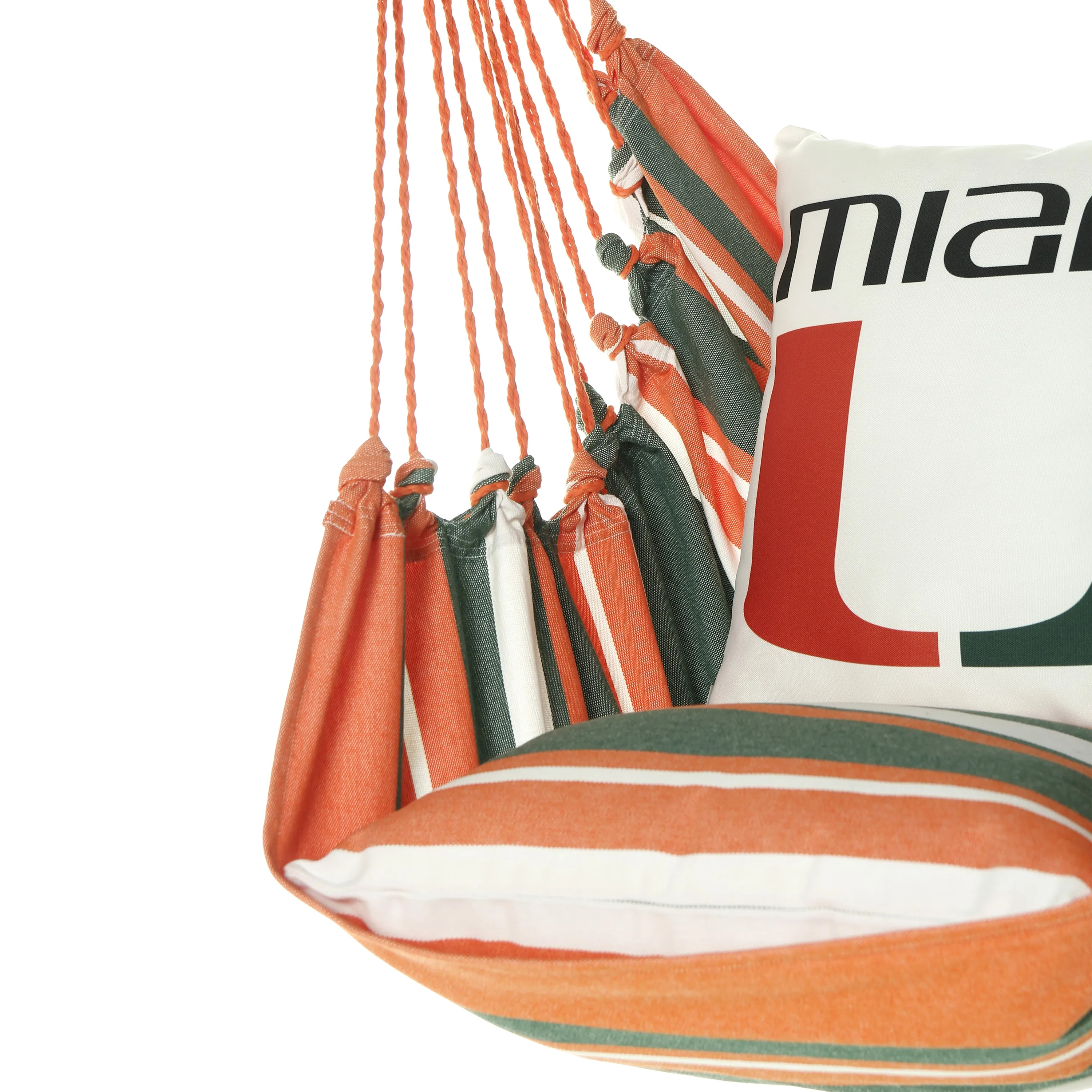 University of Miami Hurricanes Hanging Chair Swing | U MIAMI