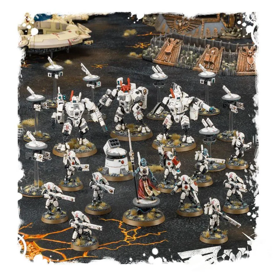 Warhammer 40K Miniature Kit - T'au Empire: Start Collecting!