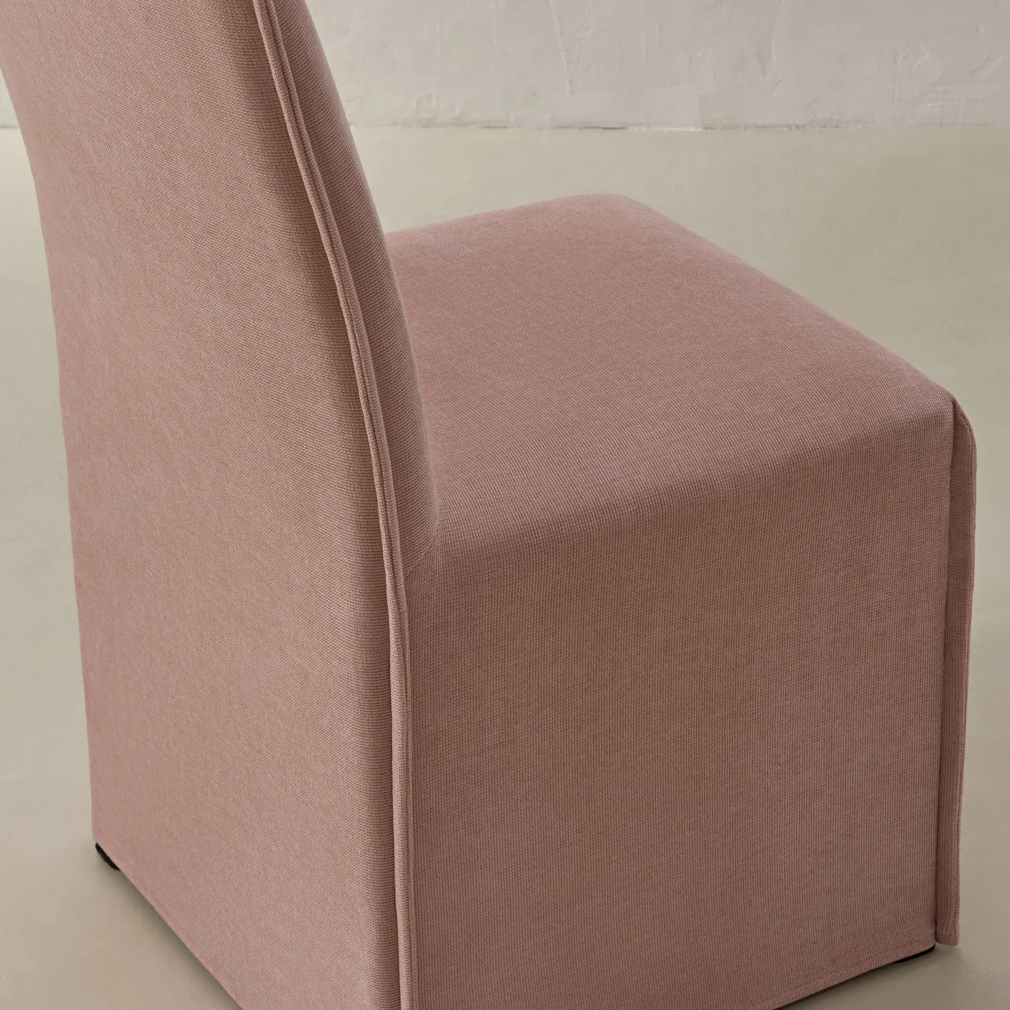 Washable Upholstered Dining Chair | 19” Back Height in Sakura (Set of 2)