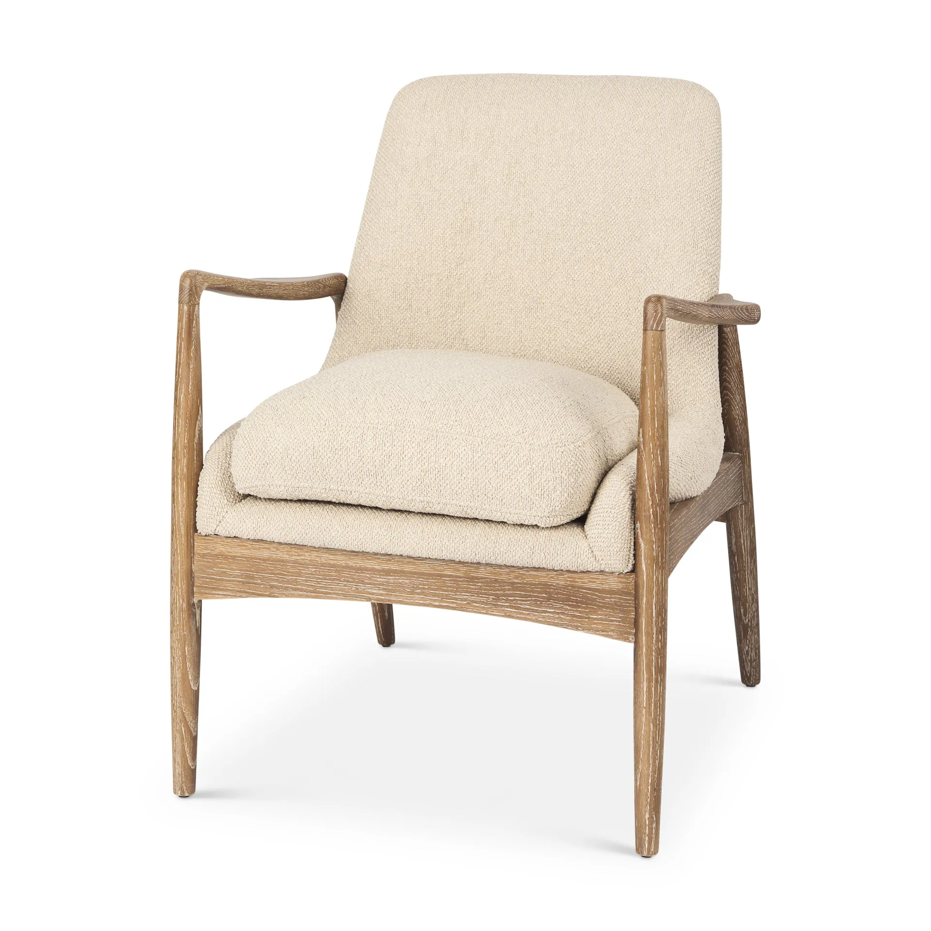 Westan Accent Chair | Cream Boucle